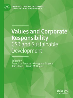 cover image of Values and Corporate Responsibility